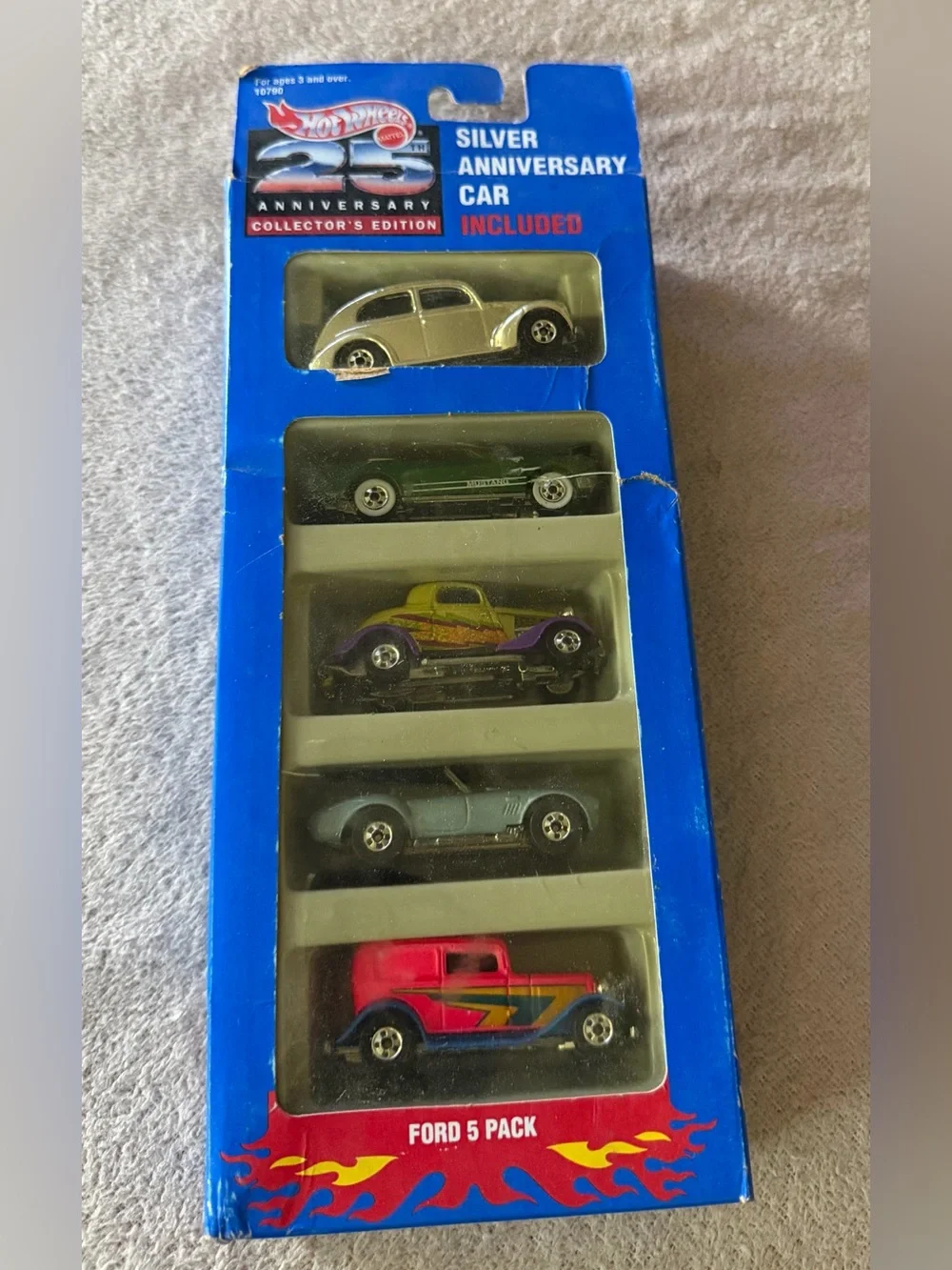 Vintage 1993 Hot Wheels 25th Anniversary Ford 5 Pack